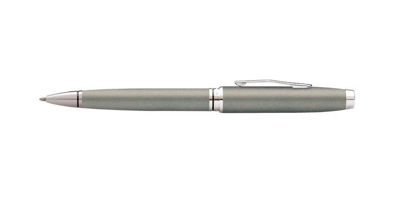 Cross Coventry Gunmetal Gray Ballpoint Pen — Cross ballpoint pen — reliable smooth-writing everyday pen, at Cityluxe Singapore