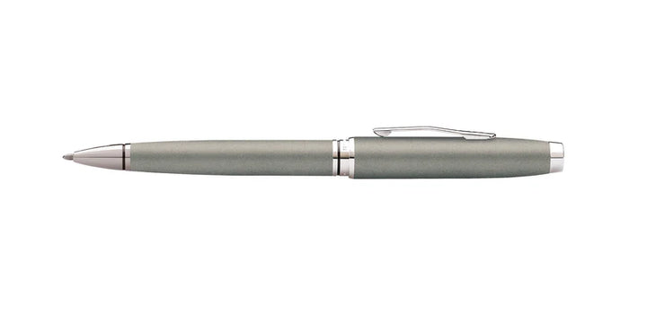 Cross Coventry Gunmetal Gray Ballpoint Pen — Cross ballpoint pen — reliable smooth-writing everyday pen, at Cityluxe Singapore