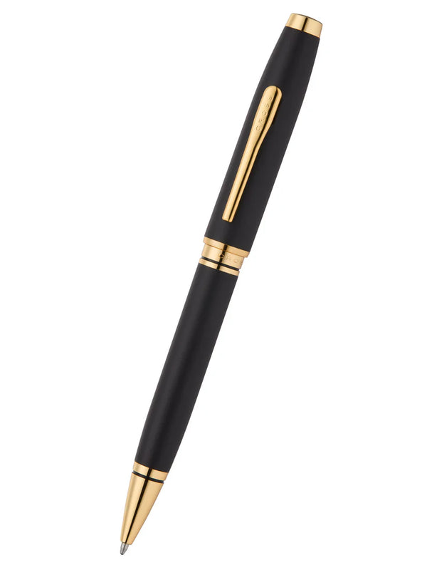 Cross Coventry Matte Black Lacquer Ballpoint Pen — Cross ballpoint pen — reliable smooth-writing everyday pen, at Cityluxe Singapore