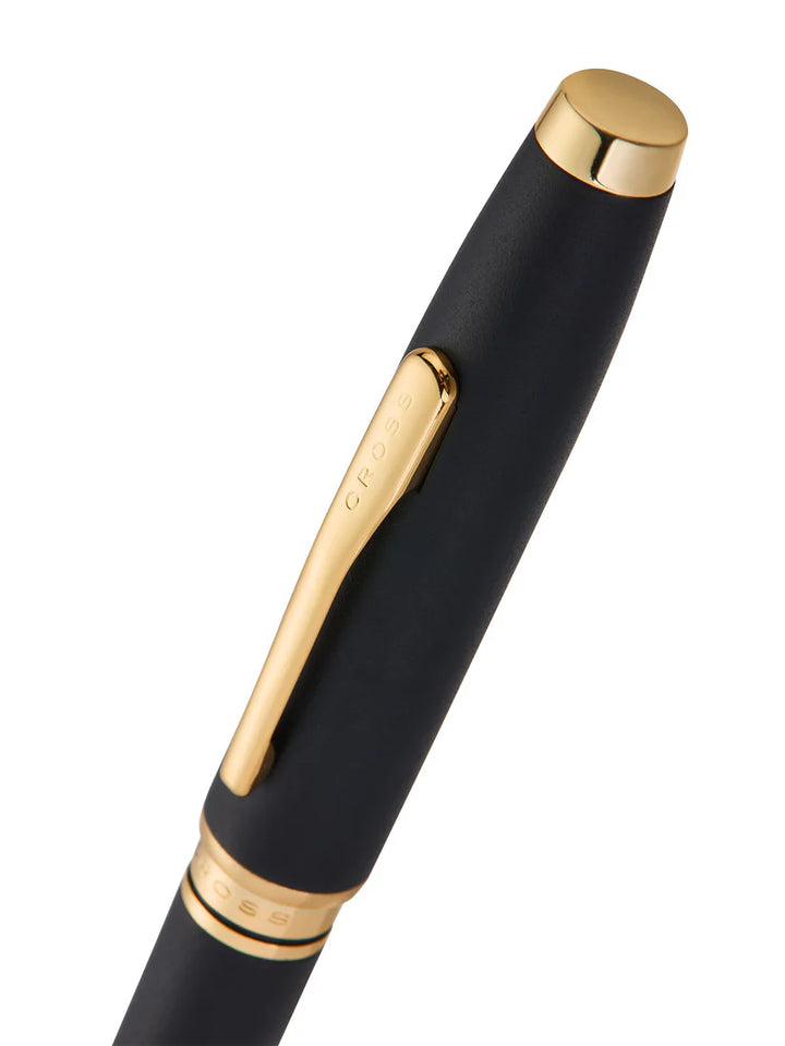 Cross Coventry Matte Black Lacquer Ballpoint Pen — Cross ballpoint pen — reliable smooth-writing everyday pen, at Cityluxe Singapore