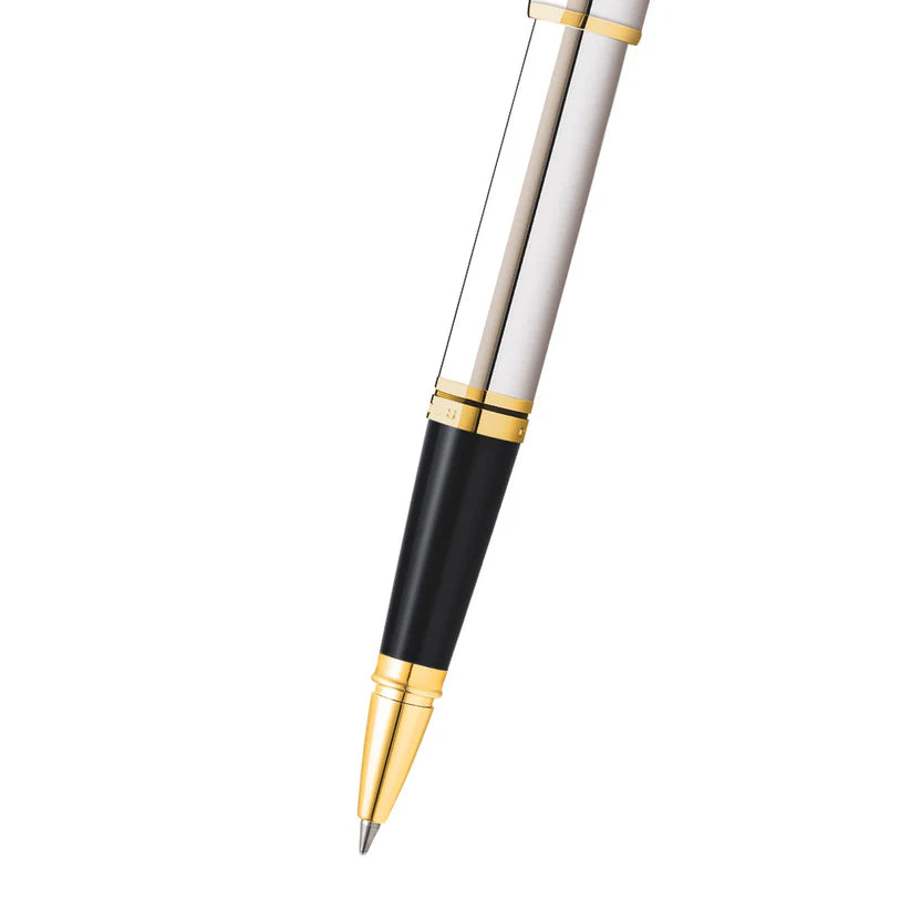 Cross Coventry Polished Chrome with Gold-Tone Rollerball Pen