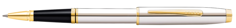 Cross Coventry Polished Chrome with Gold-Tone Rollerball Pen