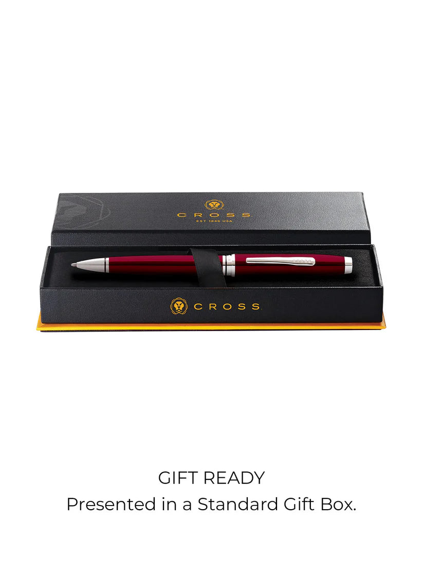 Cross Coventry Red Lacquer Ballpoint Pen