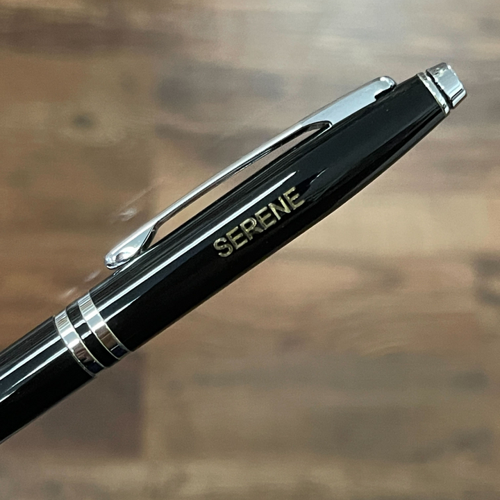 Cross Avitar Black Lacquer Ballpoint Pen — Cross ballpoint pen — reliable smooth-writing everyday pen, at Cityluxe Singapore