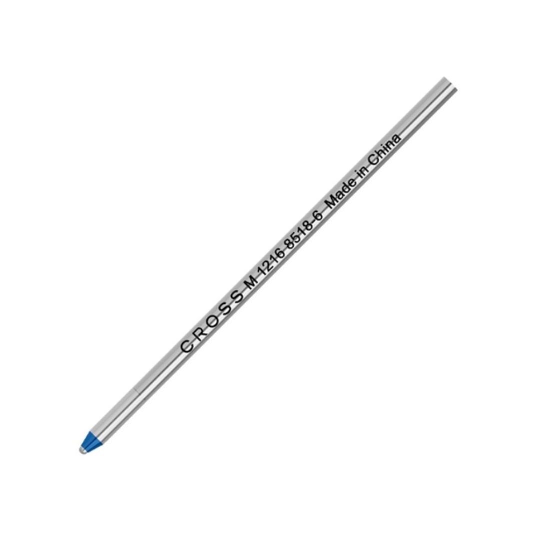 Cross Ballpoint Pen Refill Oil-Based for M Medium Point Blue 1 Pack (2 Pieces) Cross Mini Ballpoint 8518 (D, D1) Refill — Cross ballpoint pen — reliable smooth-writing everyday pen, at Cityluxe Singap