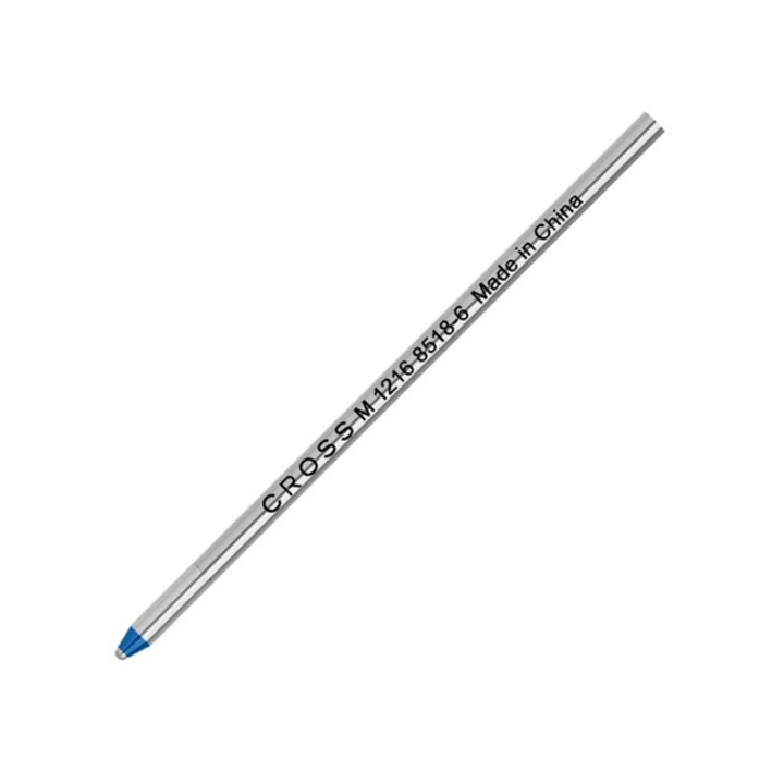 Cross Ballpoint Pen Refill Oil-Based for M Medium Point Blue 1 Pack (2 Pieces) Cross Mini Ballpoint 8518 (D, D1) Refill — Cross ballpoint pen — reliable smooth-writing everyday pen, at Cityluxe Singap