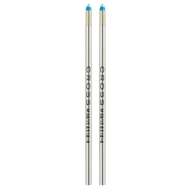 Cross Ballpoint Pen Refill Oil-Based for M Medium Point Blue 1 Pack (2 Pieces) Cross Mini Ballpoint 8518 (D, D1) Refill — Cross ballpoint pen — reliable smooth-writing everyday pen, at Cityluxe Singap