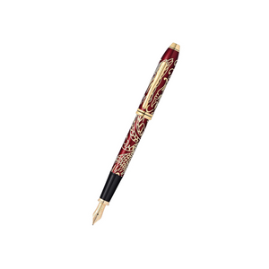 Cross Townsend Year of the Rooster Fountain Pen - Red Lacquer