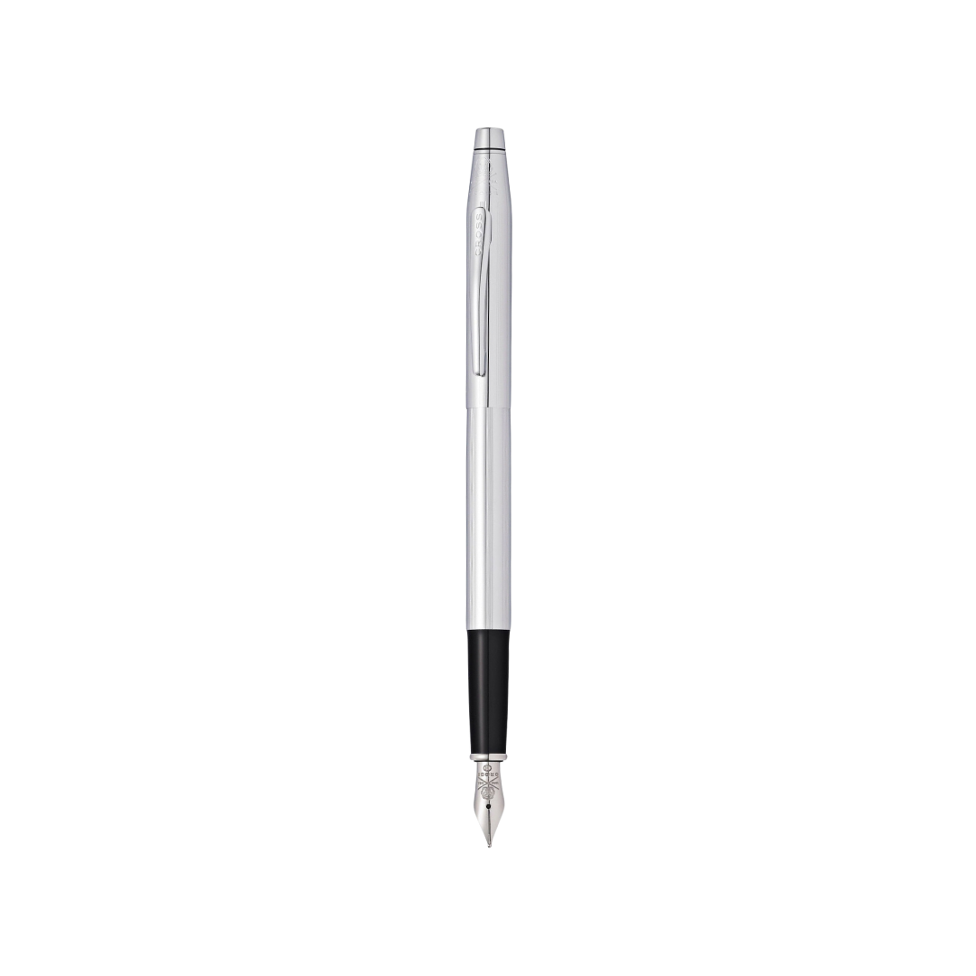 Cross Classic Century Lustrous Chrome Fountain Pen