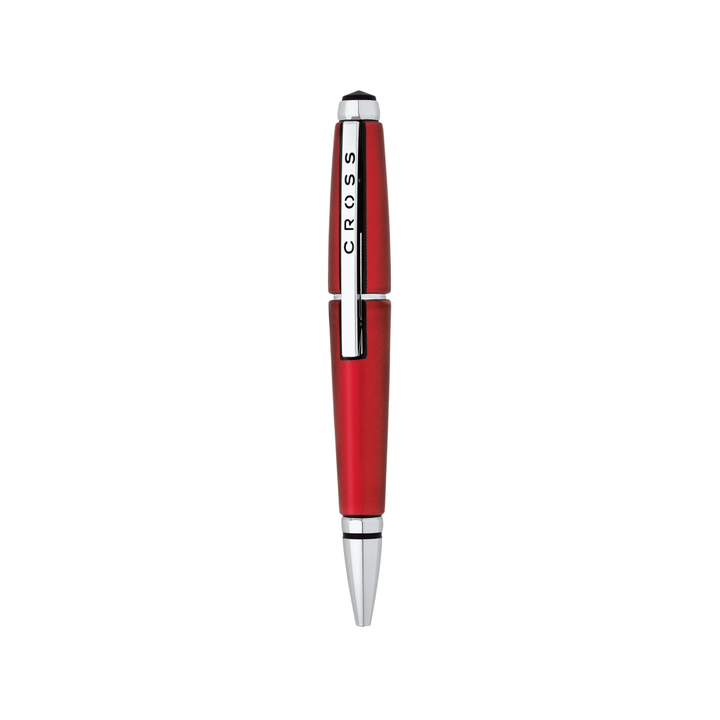 Cross Edge Red Gel Rollerball Pen — Cross rollerball pen — fluid gel ink writing instrument, at Cityluxe Singapore