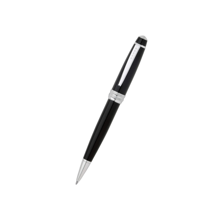 Cross Bailey Ballpoint Pen in Black Lacquer — Cross ballpoint pen — reliable smooth-writing everyday pen, at Cityluxe Singapore