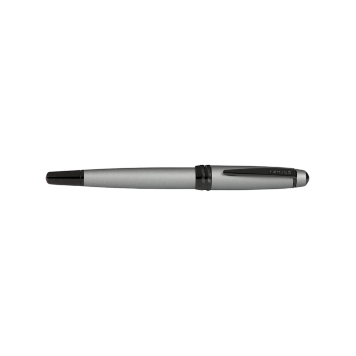 Cross Bailey Rollerball Pen in Matte Gray — Cross rollerball pen — fluid gel ink writing instrument, at Cityluxe Singapore