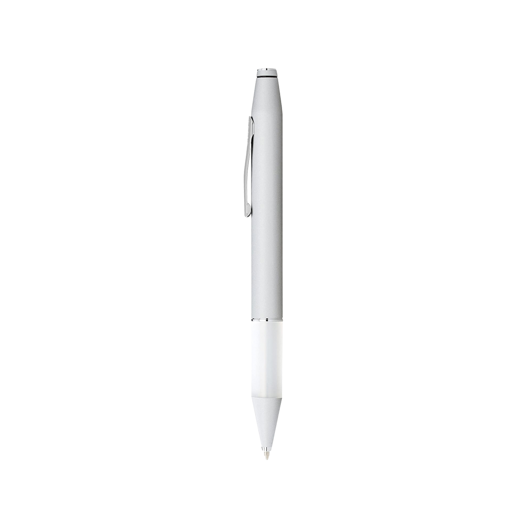Cross Easy Writer Satin Chrome Ballpoint Pen — Cross ballpoint pen — reliable smooth-writing everyday pen, at Cityluxe Singapore