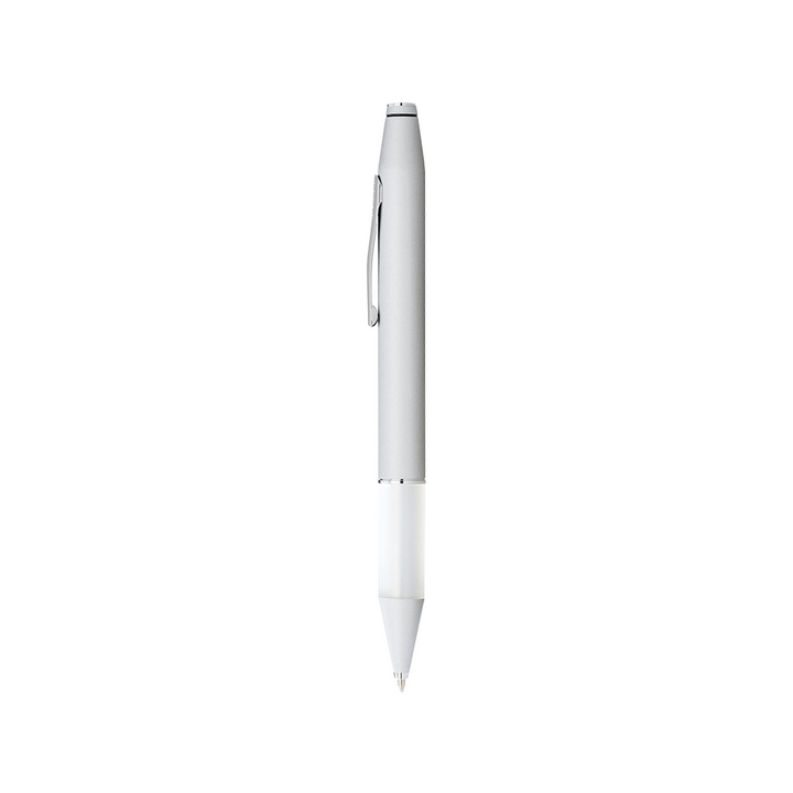 Cross Easy Writer Satin Chrome Ballpoint Pen — Cross ballpoint pen — reliable smooth-writing everyday pen, at Cityluxe Singapore