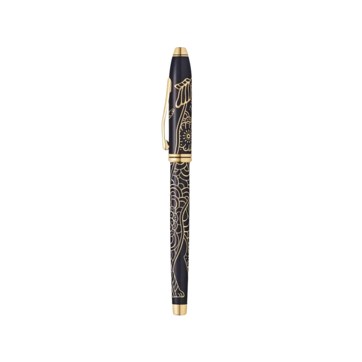Cross Townsend Year of the Dog Fountain Pen - Black — nib close-up