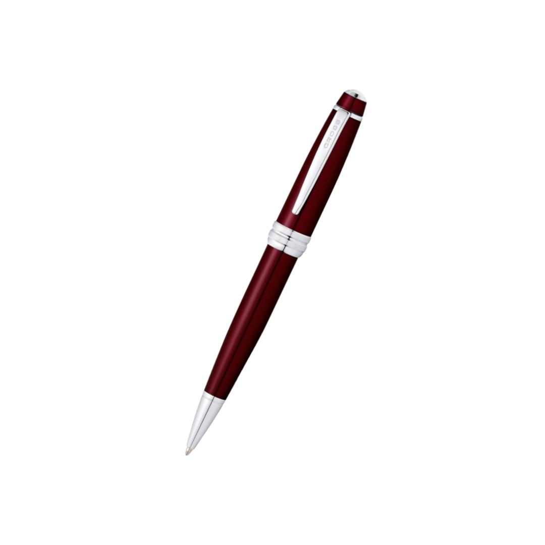 Cross Bailey Ballpoint Pen in Red Lacquer — Cross ballpoint pen — reliable smooth-writing everyday pen, at Cityluxe Singapore
