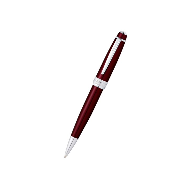 Cross Bailey Ballpoint Pen in Red Lacquer — Cross ballpoint pen — reliable smooth-writing everyday pen, at Cityluxe Singapore