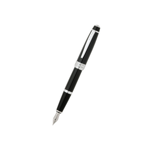 Cross Bailey Fountain Pen - Black Lacquer (Medium)