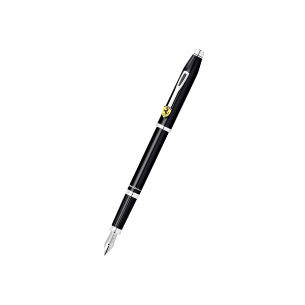 Cross Ferrari Century II Fountain Pen - Glossy Black Lacquer — capped