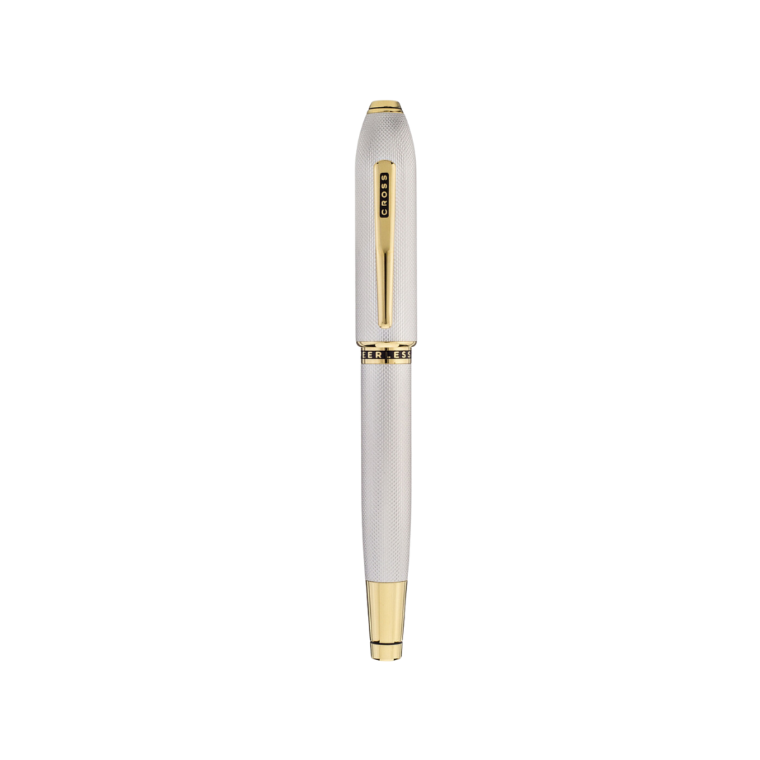 Cross Peerless 125 Fountain Pen - Platinum with Medalist Trim