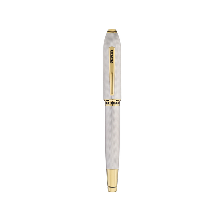 Cross Peerless 125 Fountain Pen - Platinum with Medalist Trim
