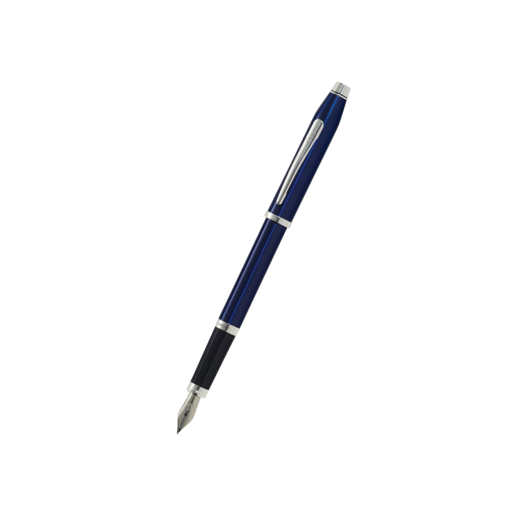 Cross Century II Translucent Blue Lacquer Fountain Pen