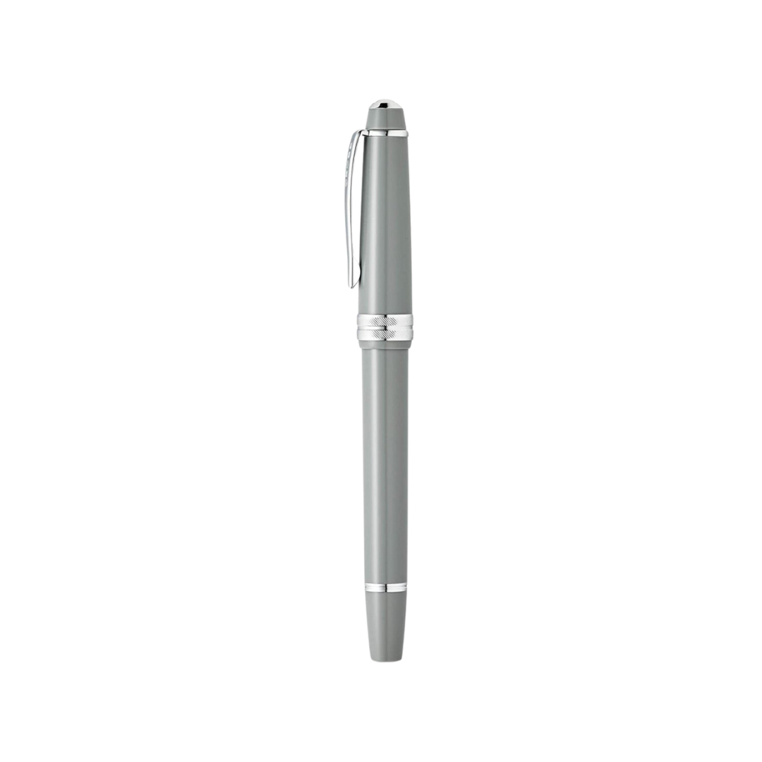 Cross Bailey Fountain Pen in Light Gray — Cross fountain pen — precision nib writing instrument, at Cityluxe Singapore stationery store