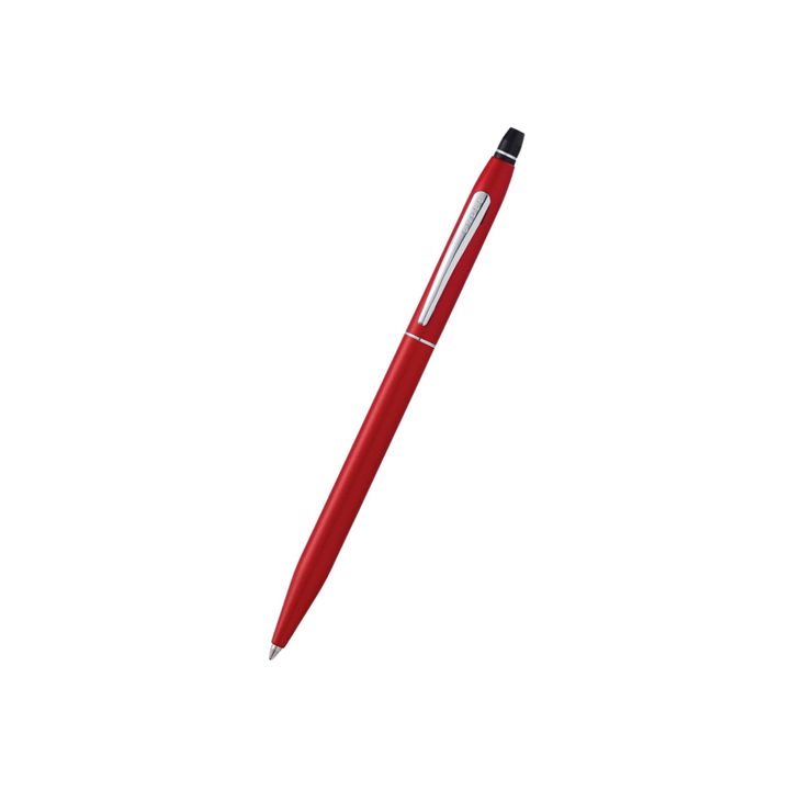 Cross Click Metallic Red Ballpoint Pen — Cross ballpoint pen — reliable smooth-writing everyday pen, at Cityluxe Singapore