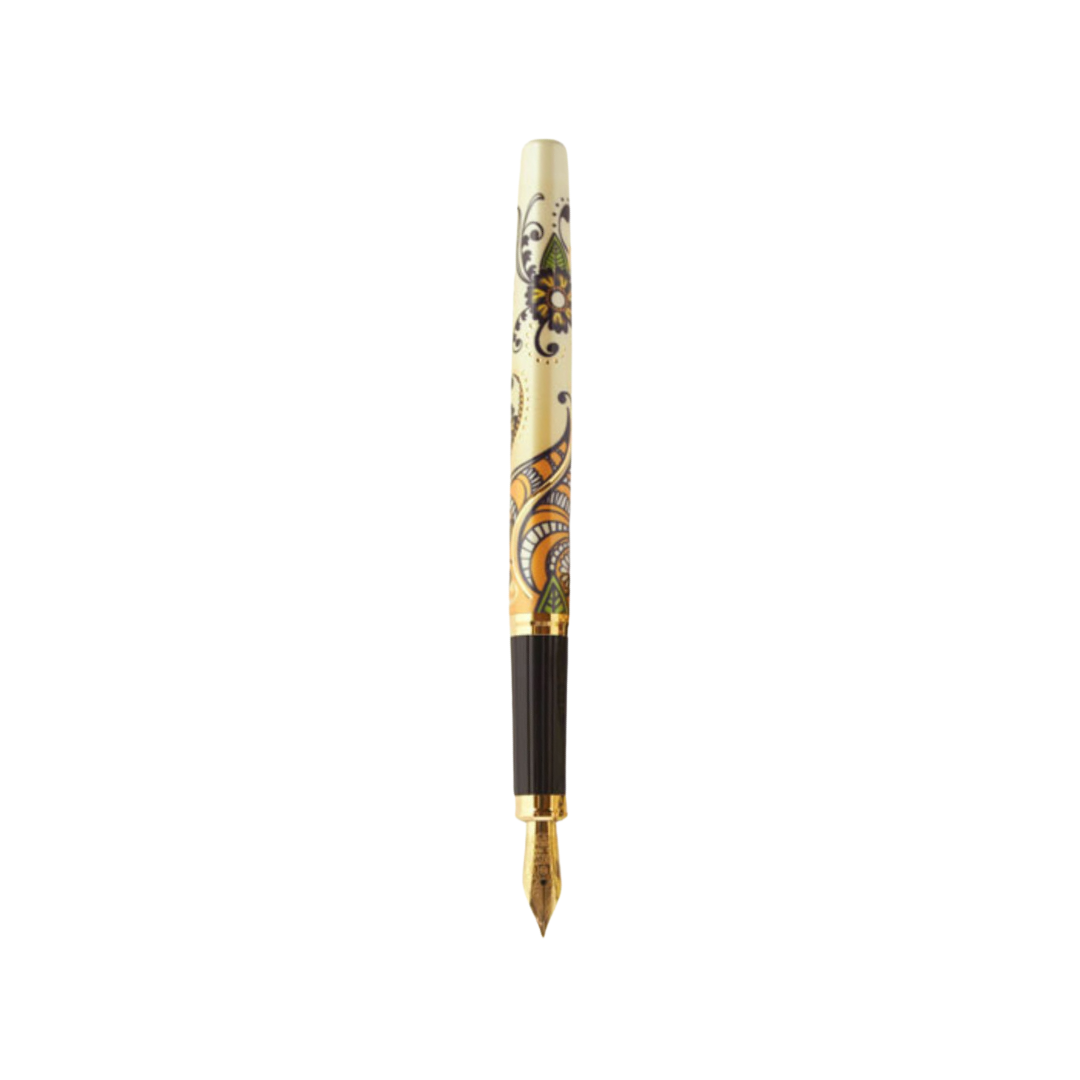 Cross Botanica Fountain Pen in Magnolia — Cross fountain pen — precision nib writing instrument, at Cityluxe Singapore stationery store