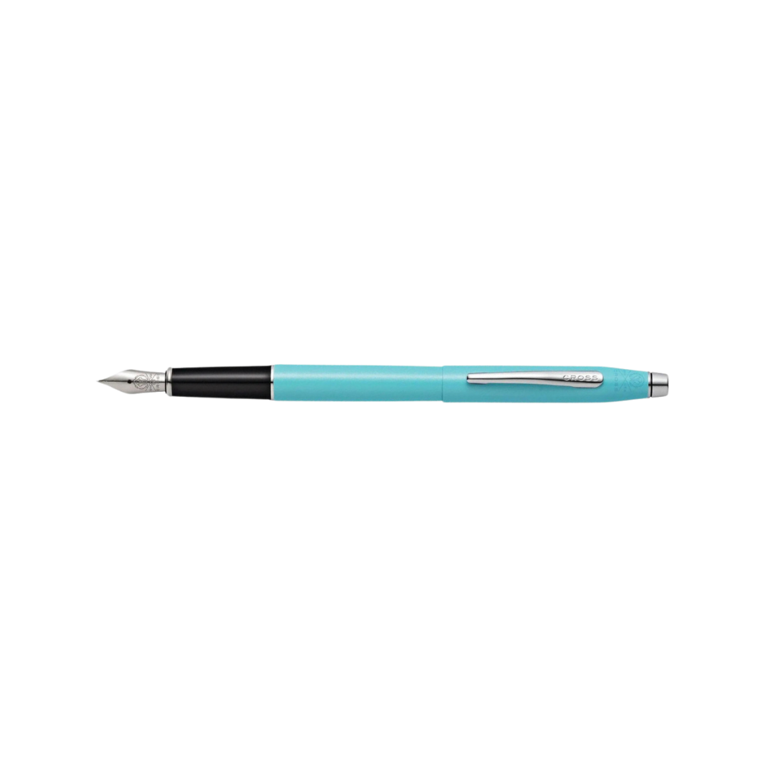 Cross Classic Century Fountain Pen in Aquatic Sea — Cross fountain pen — precision nib writing instrument, at Cityluxe Singapore stationery store