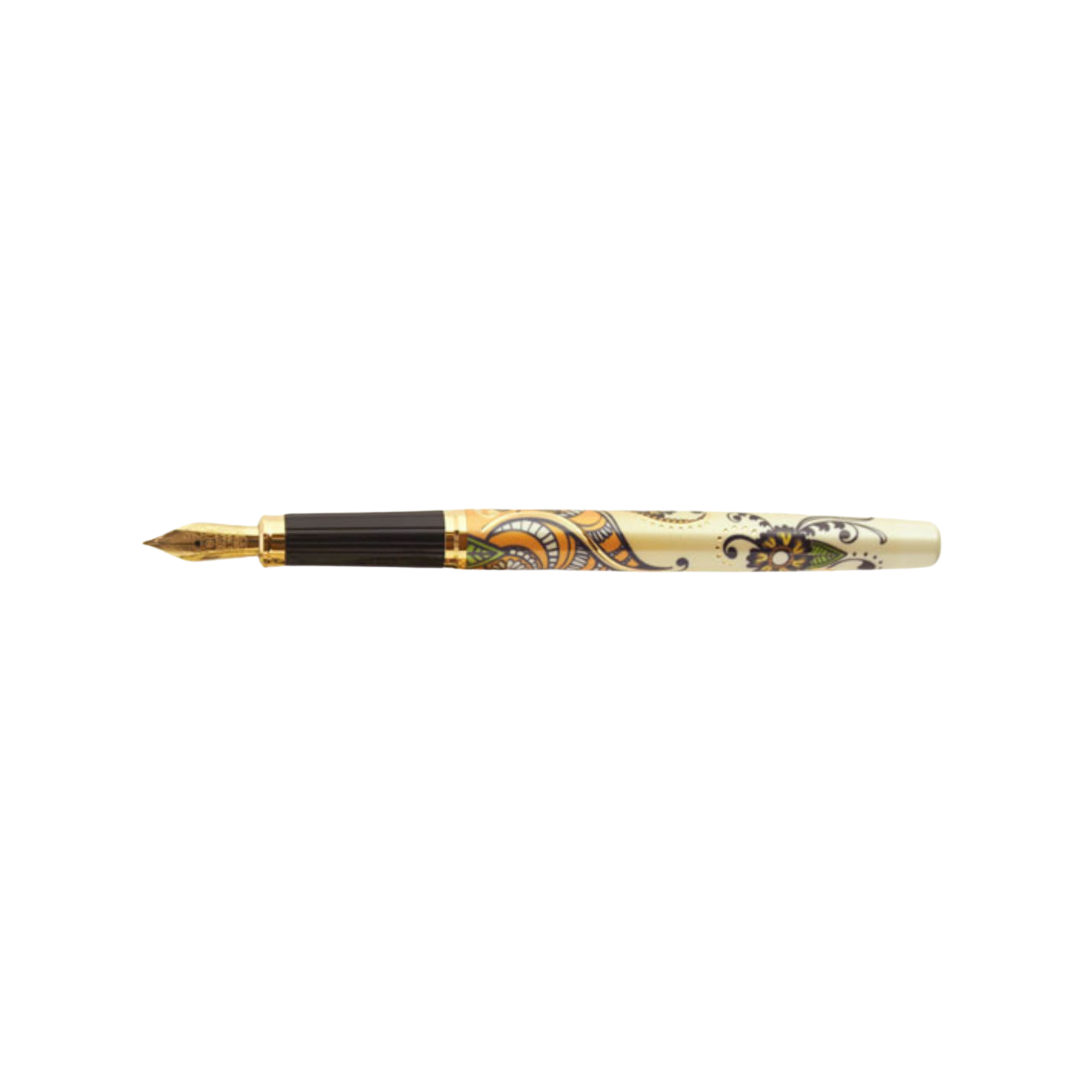 Cross Botanica Fountain Pen in Magnolia — Cross fountain pen — precision nib writing instrument, at Cityluxe Singapore stationery store
