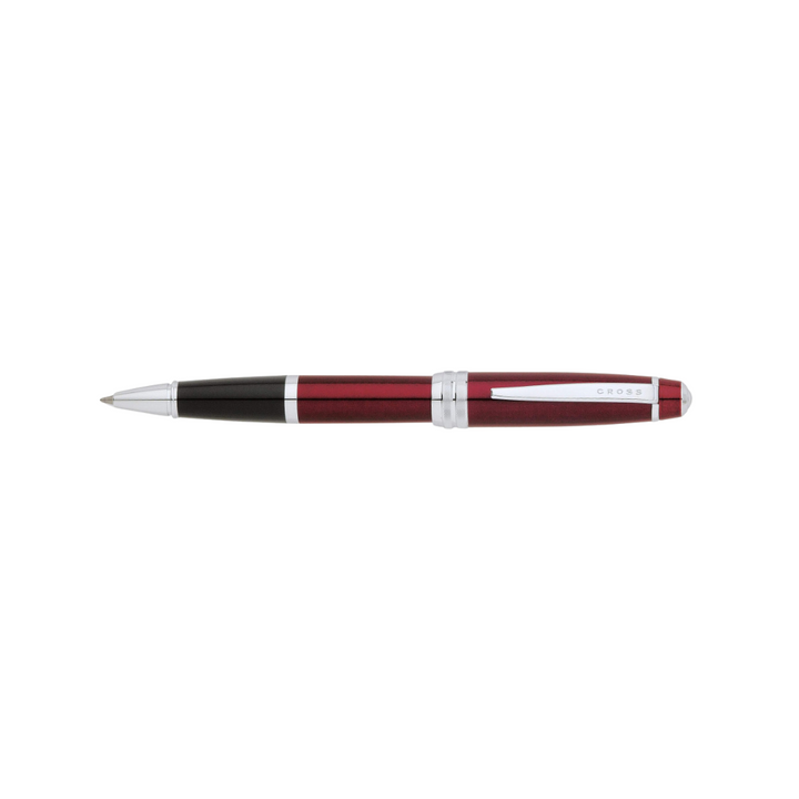 Cross Bailey Rollerball Pen in Red Lacquer — Cross rollerball pen — fluid gel ink writing instrument, at Cityluxe Singapore