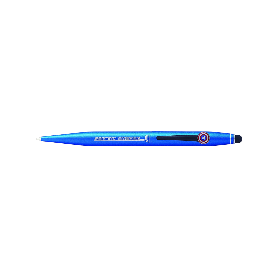 Cross Tech2 Ballpoint Pen in Captain America — Cross ballpoint pen — reliable smooth-writing everyday pen, at Cityluxe Singapore