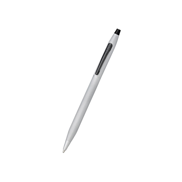 Cross Classic Century Brushed Chrome Ballpoint Pen — Cross ballpoint pen — reliable smooth-writing everyday pen, at Cityluxe Singapore