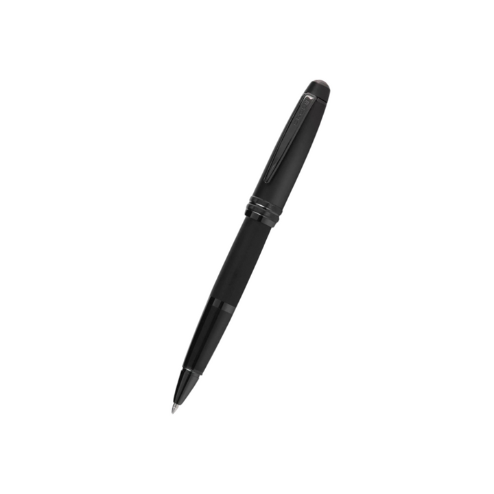 Cross Bailey Rollerball Pen in Matte Black — Cross rollerball pen — fluid gel ink writing instrument, at Cityluxe Singapore
