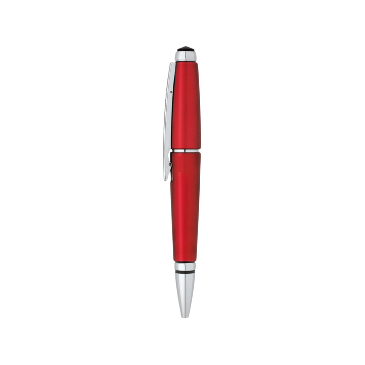 Cross Edge Red Gel Rollerball Pen — Cross rollerball pen — fluid gel ink writing instrument, at Cityluxe Singapore