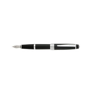 Cross Bailey Fountain Pen - Black Lacquer (Medium)