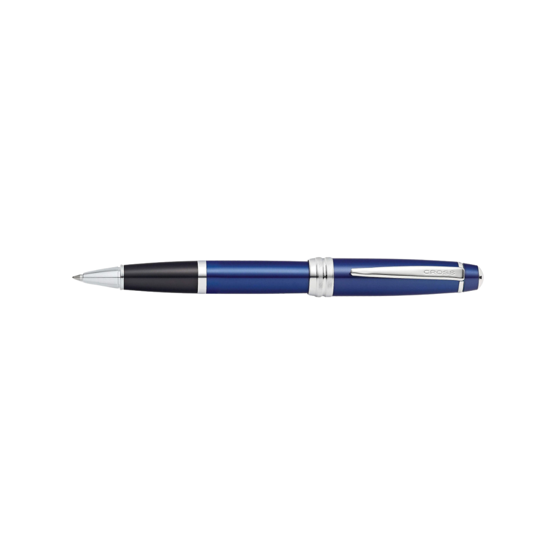Cross Bailey Rollerball Pen in Blue Lacquer — Cross rollerball pen — fluid gel ink writing instrument, at Cityluxe Singapore