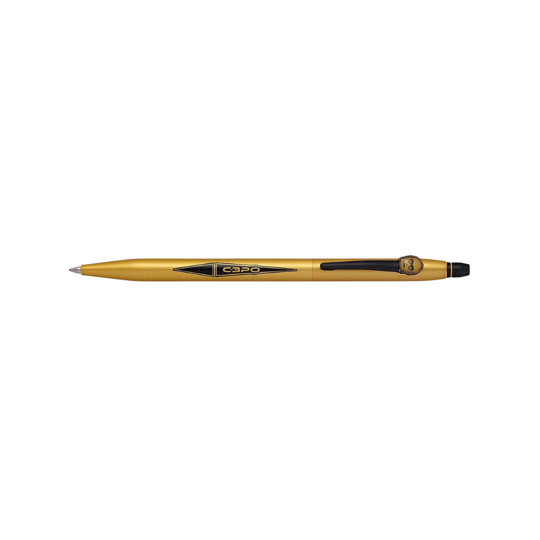 Cross Click Star Wars C-3Po Rollerball Pen With Jot Zone Journal Gift Set — Cross gift set — curated stationery gift bundle, from Cityluxe Singapore