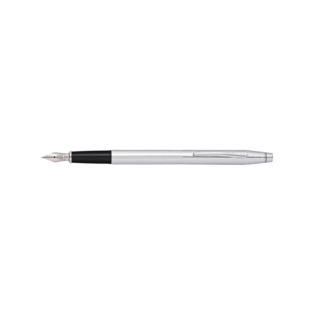 Cross Classic Century Lustrous Chrome Fountain Pen