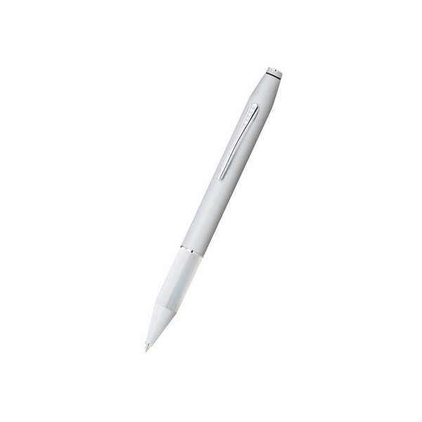 Cross Easy Writer Satin Chrome Ballpoint Pen — Cross ballpoint pen — reliable smooth-writing everyday pen, at Cityluxe Singapore