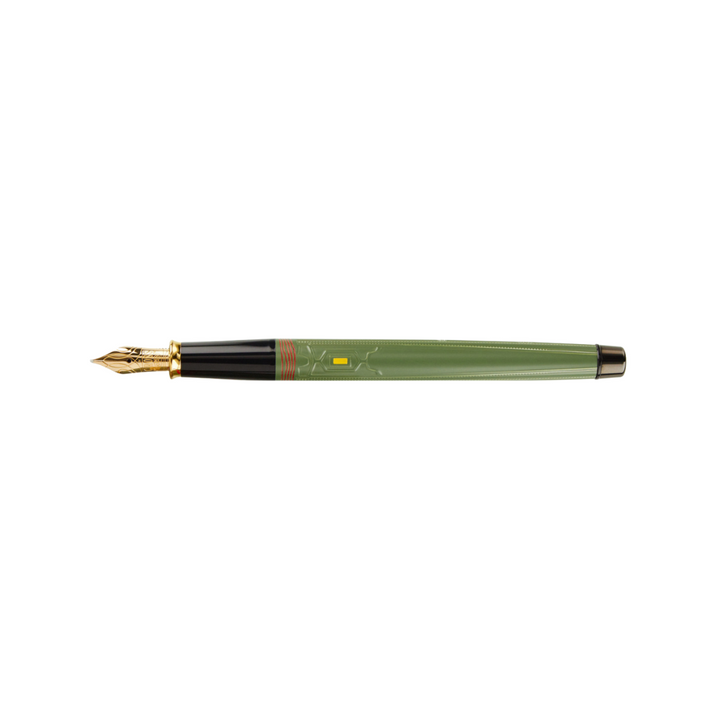 Cross Townsend Starwars Fountain Pen - Boba Fett — writing at an angle