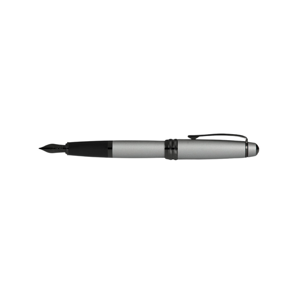 Load image into Gallery viewer, Cross Bailey Fountain Pen - Matte Gray
