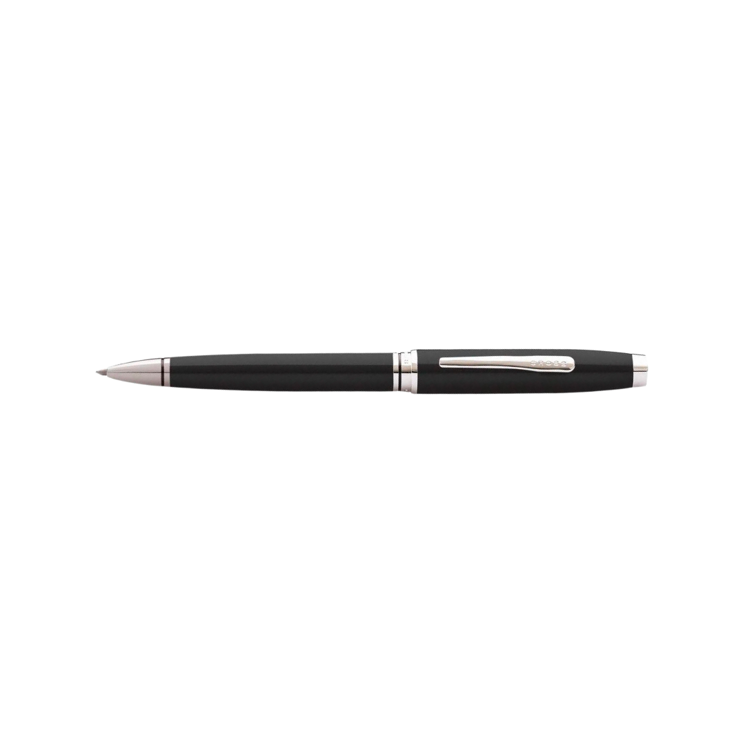 Cross Coventry Black Lacquer Ballpoint Pen — Cross ballpoint pen — reliable smooth-writing everyday pen, at Cityluxe Singapore