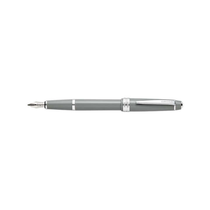 Cross Bailey Fountain Pen in Light Gray — Cross fountain pen — precision nib writing instrument, at Cityluxe Singapore stationery store