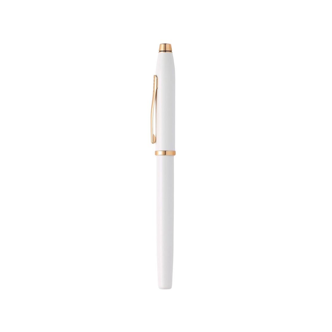 Cross Century II Pearlescent White Lacquer Rollerball Pen