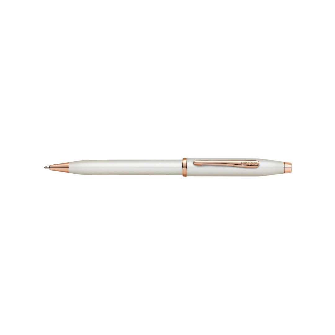 Cross Century II Pearlescent White Ballpoint Pen