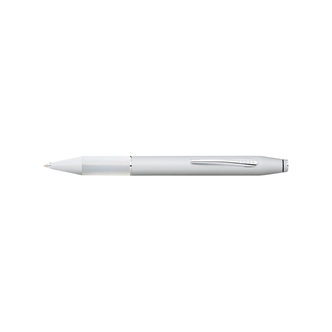 Cross Easy Writer Satin Chrome Ballpoint Pen — Cross ballpoint pen — reliable smooth-writing everyday pen, at Cityluxe Singapore