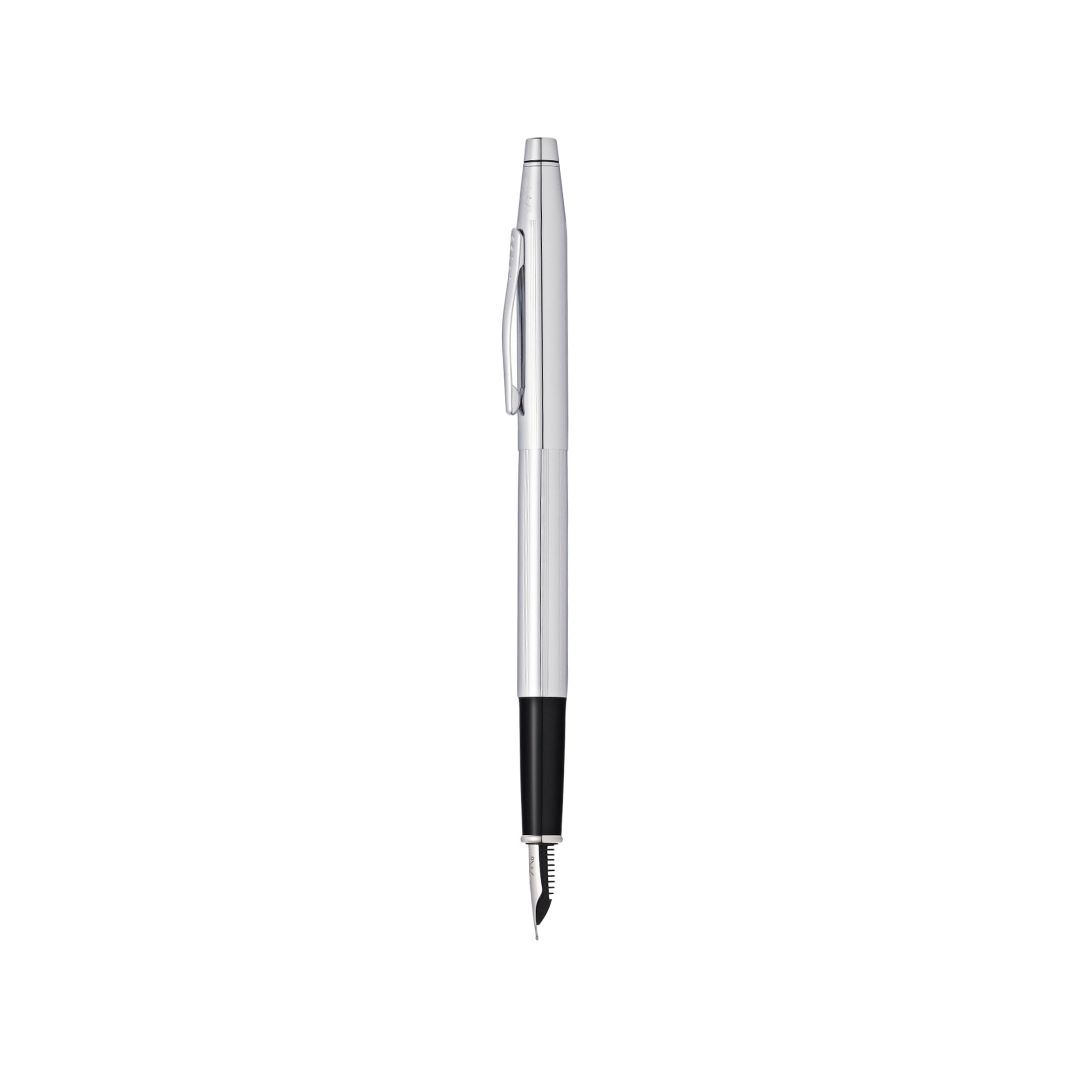 Cross Classic Century Lustrous Chrome Fountain Pen