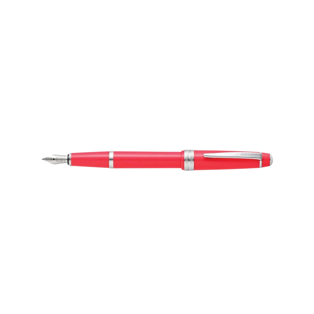 Cross Fountain BAILEY Light Coral with Black Ink Bottle